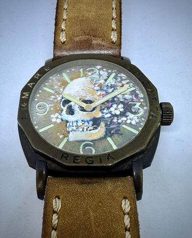 Hand painted Skull Dial - Style 8 <1 piece only> (free shipping)
