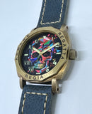 Hand painted Skull Dial - Style 4 <1 piece only> (free shipping)