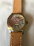 NEW ! R105 / Custom made patina dial - Number dial (Engraved bezel) (free shipping) SOLD OUT