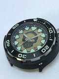 Timothy John custom painted dial (Regia Armour Fish Diver -silvertone) (free shipping) (1 piece only)